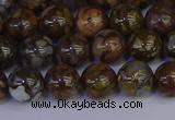 COP1372 15.5 inches 8mm round fire lace opal beads wholesale