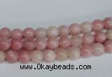 COP151 15.5 inches 6mm round pink opal gemstone beads wholesale