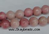 COP155 15.5 inches 20mm round pink opal gemstone beads wholesale