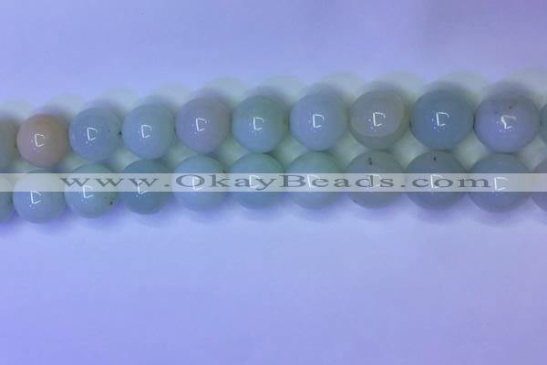 COP1632 15.5 inches 14mm round green opal beads wholesale