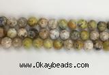 COP1673 15.5 inches 12mm round yellow opal gemstone beads