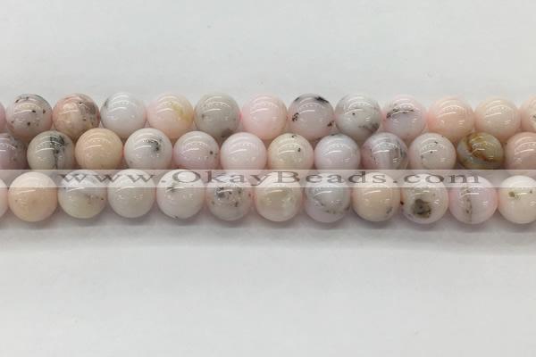 COP1704 15.5 inches 10mm round natural pink opal gemstone beads