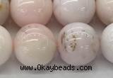 COP1706 15.5 inches 14mm round natural pink opal gemstone beads