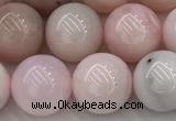 COP1782 15.5 inches 10mm round pink opal gemstone beads