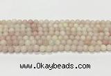 COP1821 15.5 inches 6mm round Chinese pink opal gemstone beads wholesale