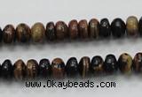 COP226 15.5 inches 5*8mm rondelle natural brown opal gemstone beads