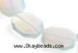 COP29 15 inch 8*20*28mm slab shape opal gemstone beads Wholesale