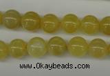 COP333 15.5 inches 10mm round yellow opal gemstone beads wholesale