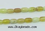 COP356 15.5 inches 5*8mm rice yellow opal gemstone beads wholesale