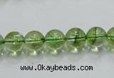 COQ01 16 inches 10mm round dyed olive quartz beads wholesale