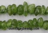 COQ64 15.5 inches 8*12mm natural olive quartz chips beads wholesale