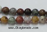 COS39 15.5 inches 8mm round ocean stone beads wholesale