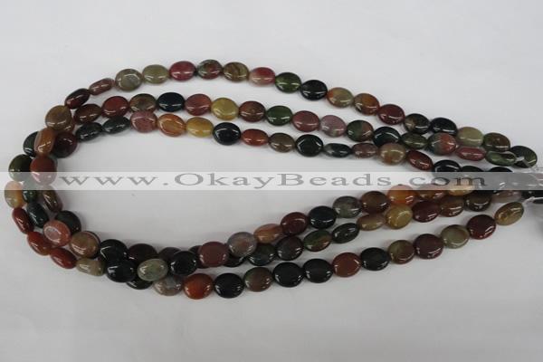 COV25 15.5 inches 8*10mm oval Indian agate beads wholesale