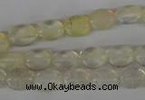 COV41 15.5 inches 8*10mm oval watermelon yellow beads wholesale