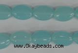 COV61 15.5 inches 10*14mm oval candy jade beads wholesale