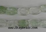 COV92 15.5 inches 10*14mm oval watermelon green beads wholesale