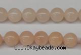 CPE04 15.5 inches 10mm round peach stone beads wholesale