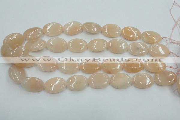 CPI09 15.5 inches 18*25mm oval pink aventurine jade beads wholesale