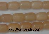 CPI160 15.5 inches 10*14mm drum pink aventurine jade beads