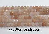 CPI216 15.5 inches 6mm faceted round pink aventurine jade beads wholesale