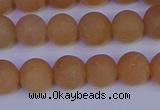 CPI303 15.5 inches 10mm round matte red aventurine beads wholesale