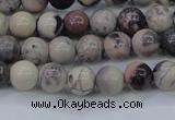 CPJ601 15.5 inches 6mm round purple striped jasper beads wholesale