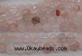 CPQ201 15.5 inches 4mm faceted round natural pink quartz beads