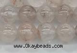 CPQ251 15.5 inches 6mm round natural pink quartz beads wholesale