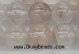 CPQ252 15.5 inches 8mm round natural pink quartz beads wholesale