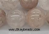 CPQ255 15.5 inches 14mm round natural pink quartz beads wholesale