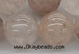 CPQ256 15.5 inches 16mm round natural pink quartz beads wholesale