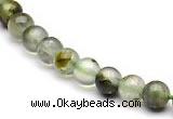 CPR01 AB grade 6mm round natural prehnite stone beads Wholesale