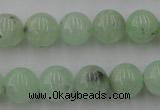 CPR104 15.5 inches 12mm round natural prehnite beads wholesale