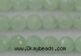 CPR114 15.5 inches 12mm faceted round natural prehnite beads wholesale