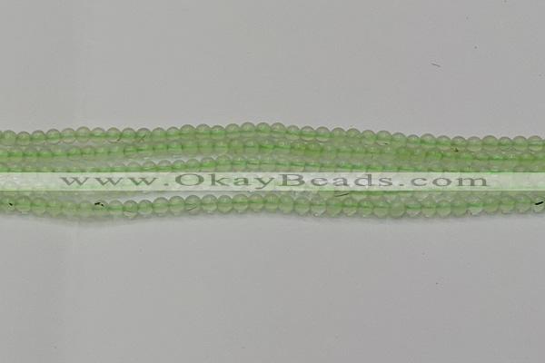 CPR321 15.5 inches 5mm round natural prehnite gemstone beads