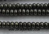 CPY420 15.5 inches 2*3mm rondelle pyrite gemstone beads