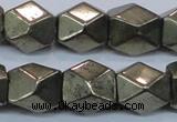 CPY611 15.5 inches 13*16mm nuggets pyrite gemstone beads