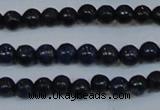 CPY770 15.5 inches 4mm round pyrite gemstone beads wholesale