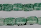 CQJ223 15.5 inches 10*14mm rectangle Qinghai jade beads wholesale