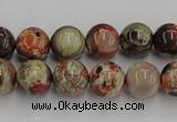 CRA151 15.5 inches 10mm round rainforest agate beads wholesale