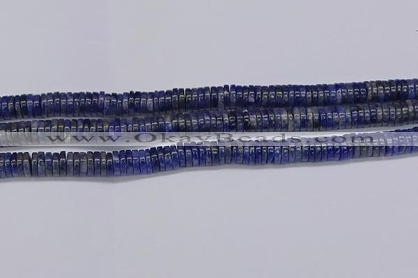 CRB1023 15.5 inches 2*7mm heishi sodalite beads wholesale