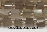 CRB1054 15.5 inches 4*6mm - 5*6mm faceted tyre moonstone beads