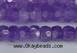 CRB1275 15.5 inches 5*8mm faceted rondelle lavender amethyst beads