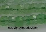 CRB1459 15.5 inches 5*8mm faceted rondelle green fluorite beads