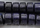 CRB186 15.5 inches 10*16mm rondelle blue dumortierite beads