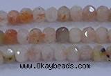 CRB1869 15.5 inches 2*3mm faceted rondelle sunstone beads