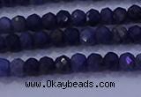 CRB1903 15.5 inches 2*3mm faceted rondelle sapphire beads