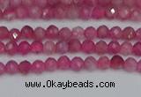 CRB1935 15.5 inches 2*3mm faceted rondelle pink tourmaline beads