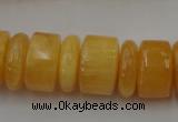 CRB201 15.5 inches 6*18mm - 13*18mm rondelle calcite gemstone beads