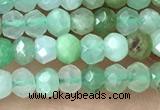 CRB2239 15.5 inches 2*3mm faceted rondelle Australia chrysoprase beads